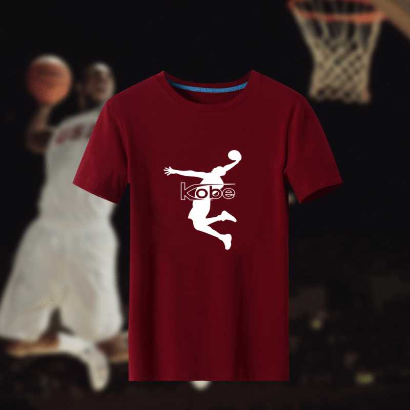 Men's Kobe Bryant Fresh Logo D.Red Short Sleeve T-Shirt FengYun,We sell and wholesale Men's Kobe Bryant Fresh Logo D.Red Short Sleeve T-Shirt FengYun on line form chian!